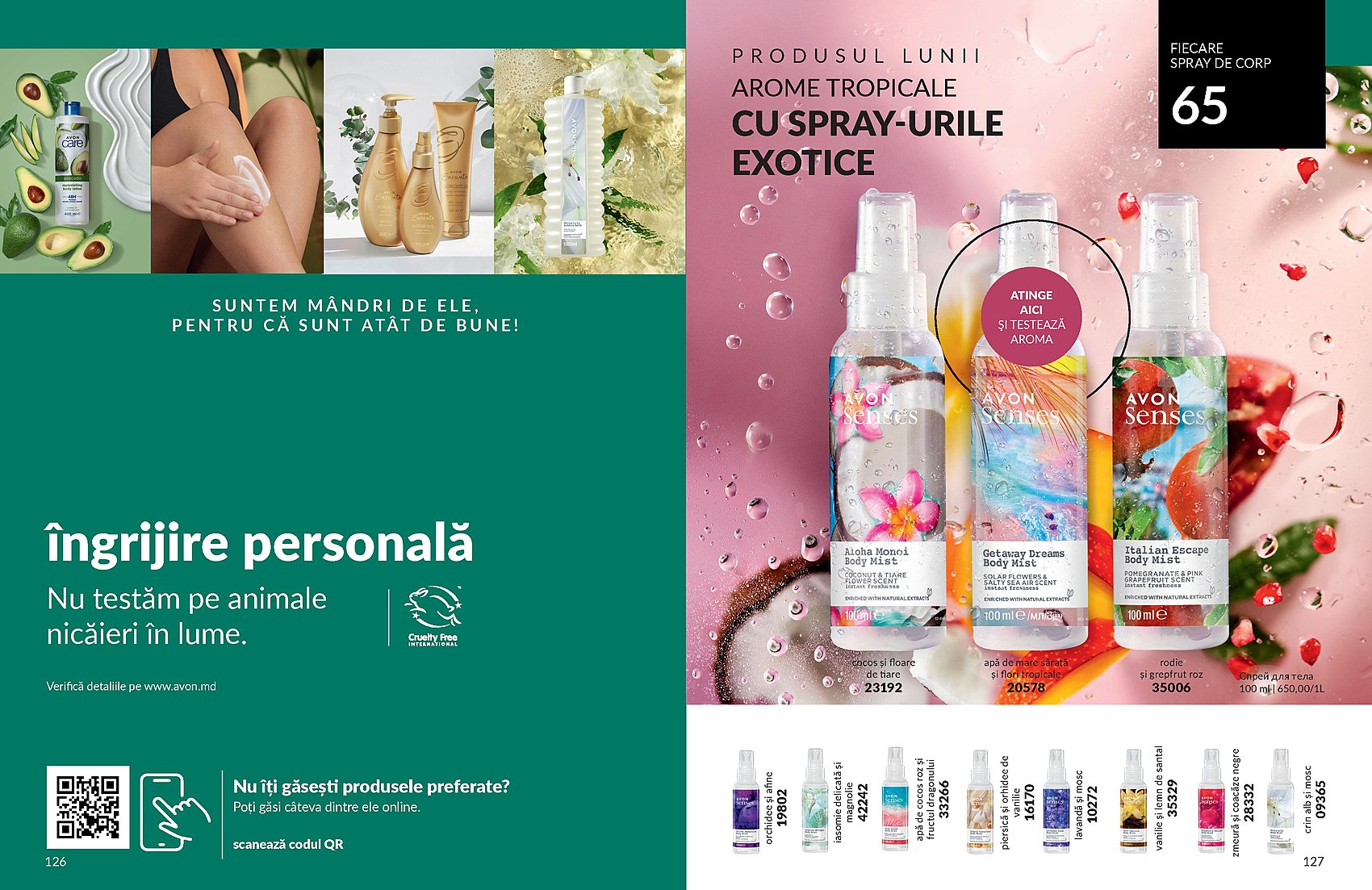 Devino reprezentant Avon Moldova, catalog online, Brosura Avon MD